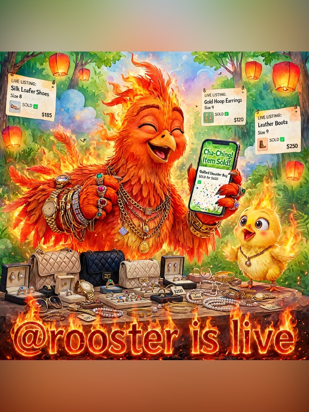 Rooster’s Sip and Shop Show
